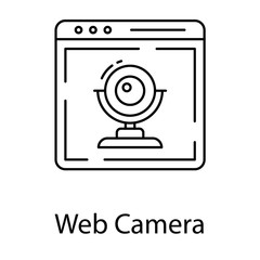  Web Camera Vector  