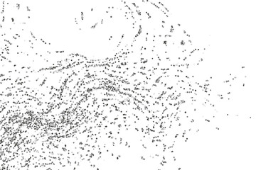 Silver confetti point.