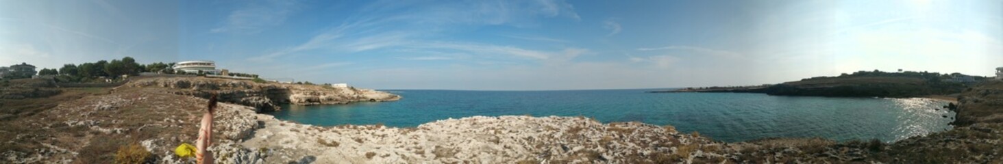 Italian coast at Monopoli
