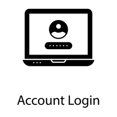  Account Login Vector 
