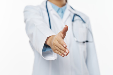doctor showing ok sign