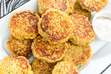 Zucchini cakes