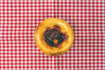 delicious portuguese egg tart dessert