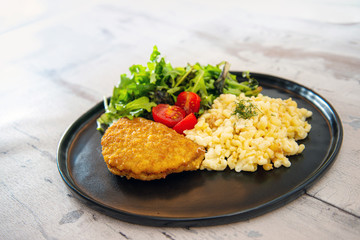 Turkey Blue Cord Coquillettes with Cheese