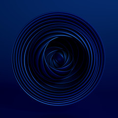 Geometric background. 3d illustration, 3d rendering.