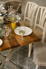 Modern New Years Eve Party Table