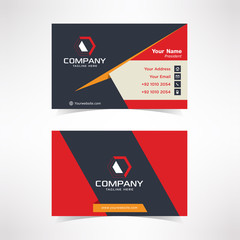 Simple Modern Business Card Design Template