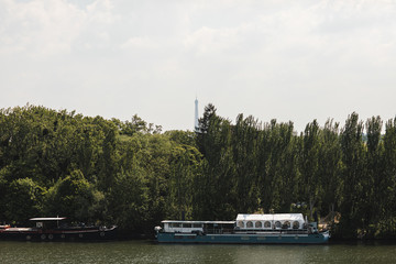 Aperçu du haut de la Tour Eiffel