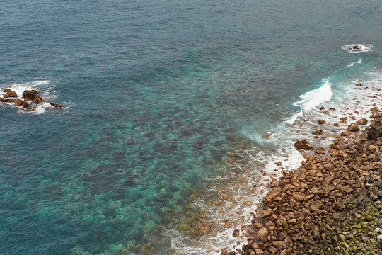 Views of Playa del Bohio in Tenerife North, Canary Islands