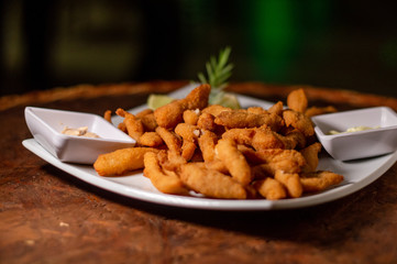 Special Mayonnaise Fried Chicken Snacks