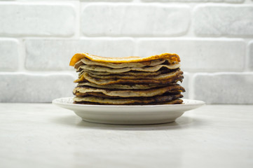 Pancakes are the national dish of the country Russia