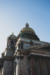 Fototapeta na wymiar Saint Isaac's Cathedral in saint Petersburg