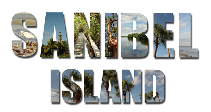 Collage of Sanibel Island Florida