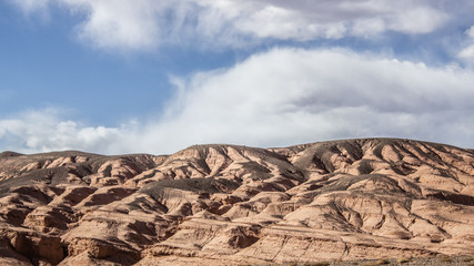 landscape of mountains