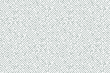 Striped geomitrical background. Stylish monochrome trellis. Sacred geometry background. Square grid. Maze.