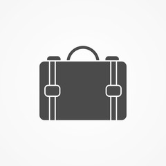 Briefcase vector icon sign symbol