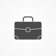 Briefcase vector icon sign symbol