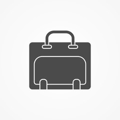 Briefcase vector icon sign symbol