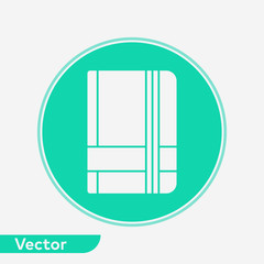 Agenda vector icon sign symbol