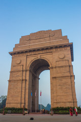 Fototapeta na wymiar Life around India Gate