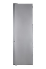 Refrigerator Isolated on White Background. Modern Kitchen and Domestic Major Appliances