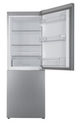 Refrigerator Isolated on White Background. Modern Kitchen and Domestic Major Appliances