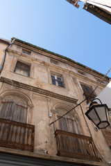 vintage old ancient architecture in Narbonne city France