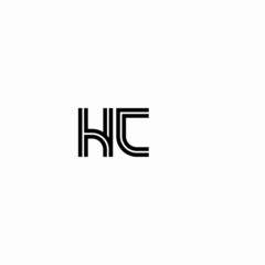 Initial outline letter HC style template	