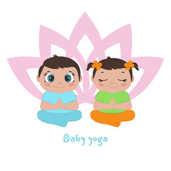 Children yoga logo