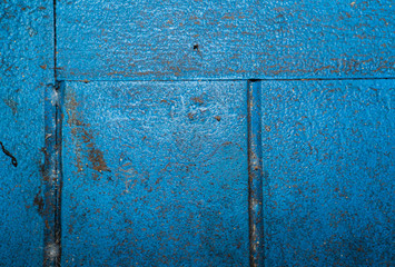 Blue wood board with dirty and grunge feel. texture, bg, backdrop