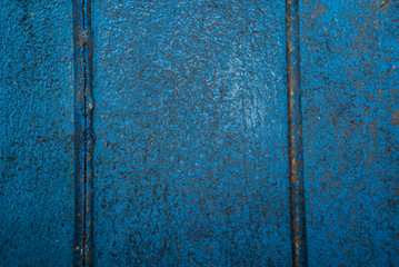 Blue wood board with dirty and grunge feel. texture, bg, backdrop