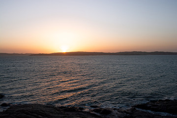 Obraz premium sunset over the sea