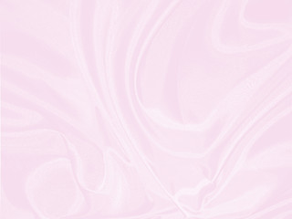 The surface of the fabric Resulting in a bright pink tone, Wave pattern, Abstract pink fabric background.
