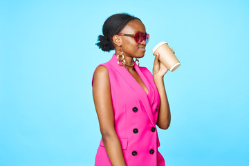 young woman with sunglasses