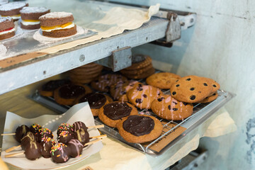 Soft Baked Cookies and Chocolate Balls