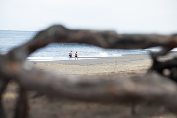 Couple at the beach