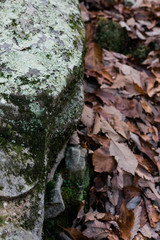 Large Boulders on Mountain