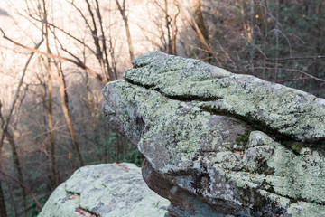 Large Boulders on Mountain