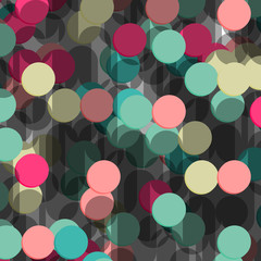 Color Abstract Lines Rain Generative Art background illustration