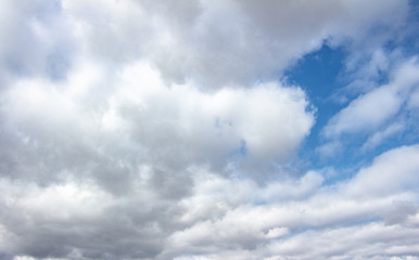 Obraz premium Clouds in the sky. Background. Texture