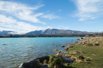 Lake Tekapo in New Zealand