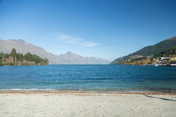 Lake Wakaipu in New Zealand