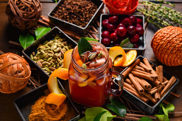 christmas table decoration