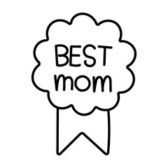  Best Mom Badge 