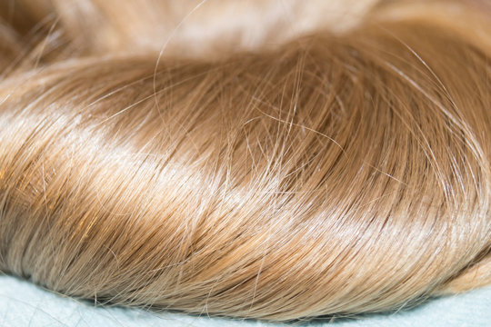 curls of blonde hair for background Stock Photo | Adobe Stock
