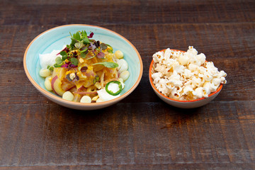 assorted food plate