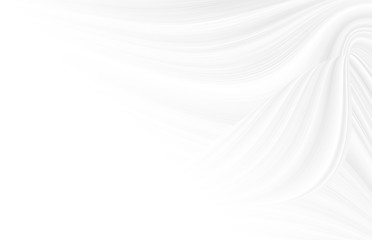 White background with a beautiful pattern of waves and patterns, place for text. Modern web design, template for screensaver.