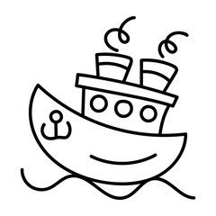  Delivery Ship Vector 