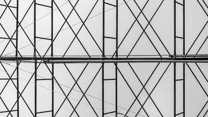 perfect pattern of a scaffolding elements.