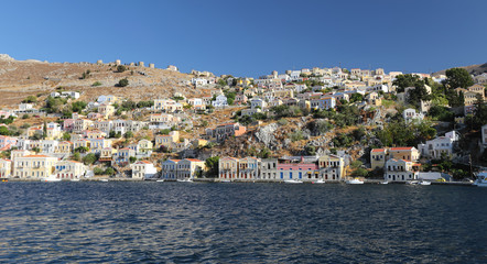 Fototapeta na wymiar Symi Island in Greece